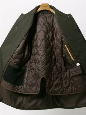 機能性とサステナブルを両立したTERRATECH(テラテック)シリーズに新アイテム追加　ジャケットの上からでも着脱しやすいストレッチ性を備えたコートを発売