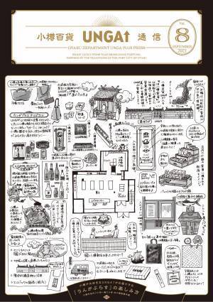 最新号の発刊！【小樽百貨UNGA&uarr;通信vol.8】小樽と北前船の歴史を届ける小樽・ザ・ギフト