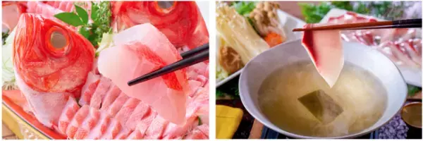 かに、牡蠣、ぶり、金目鯛、生まぐろ。冬こそ食べたい海の幸を堪能する海鮮グルメをお目当てに。大江戸温泉物語の宿で楽しむ冬の温泉旅