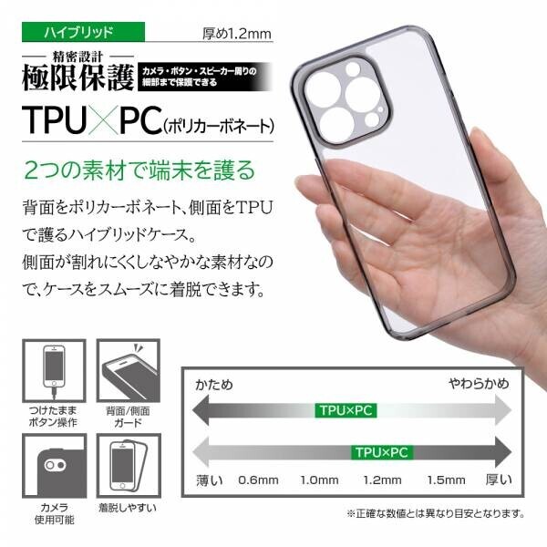 【iPhone 13シリーズ】カメラ・ボタン・スピーカー周りの細部まで保護できる「極限保護ケース」が登場！