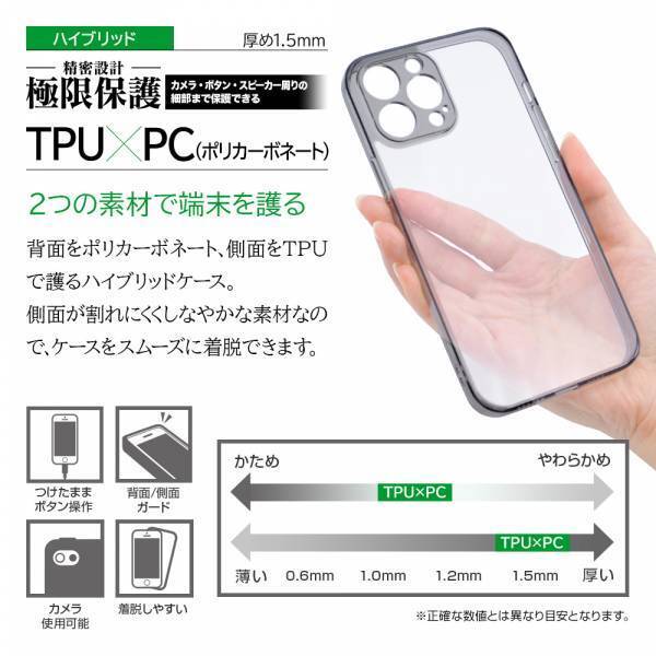 【iPhone 13シリーズ】カメラ・ボタン・スピーカー周りの細部まで保護できる「極限保護ケース」が登場！