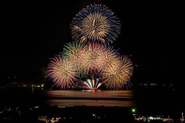 「Cygames presents 伊万里湾大花火2021」を無観客で開催しました