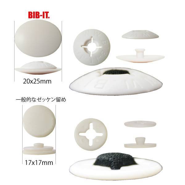 ピンを使わない安全でエコなゼッケン留めBIB-IT.ビブイット