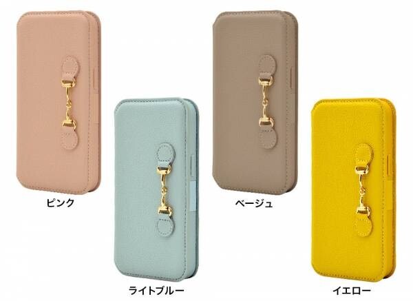 【iPhone13シリーズ】さまざまなシーンにマッチする手帳ケース「Viviana ビット付きケース」が登場！