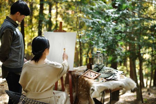 【星のや富士】富士山麓でグランピング！&ldquo;アート&rdquo;を感じるスケッチやスイーツ制作を体験できる「グランピングアート」を開催｜期間：2021年10月1日〜11月30日