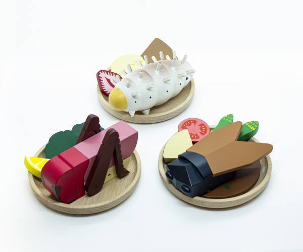 【アートディレクター 北恭子 x KITCHIBE】昆虫食フレーバーが香る 未来のおままごとセット