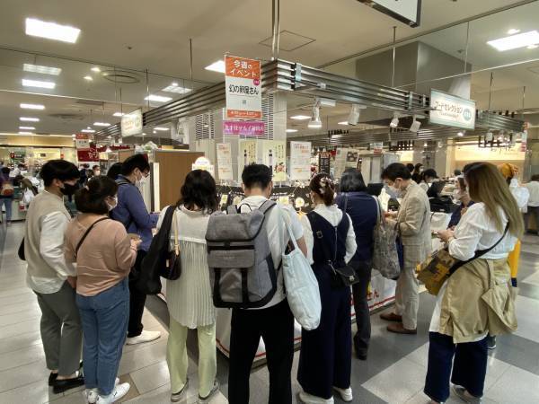 帰ってきた玉子駅！幻の卵屋さん、王子駅に再び出現