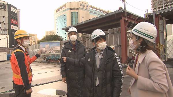 再開発進む広島駅周辺へ、ロザンの二人が小嶋アナと一緒に「ろざんぽ」！