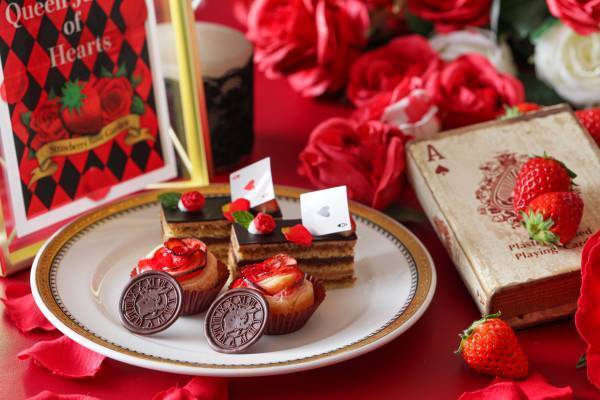 旬のいちごをすべてのスイーツ・セイボリーに使用した特別なアフタヌーンティー 『ハートの女王 アフタヌーンティー～ストロベリーローズガーデン～』販売