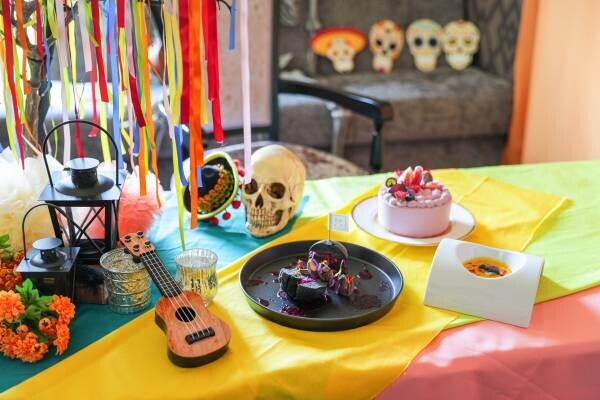 メキシコの伝統行事「死者の日」がテーマのデコレーションルーム 「個室でハロウィンパーティー ～Day of the Dead～」販売