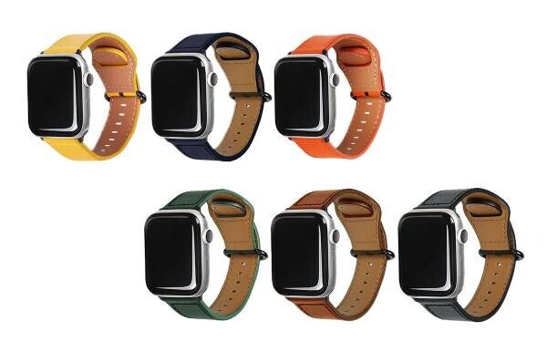 Egarden、Apple Watch Series 7向け4種のコレクション発表 ～本革や伸縮ナイロン素材など豊富なバリエーション～