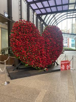 【新宿高島屋】開店25周年記念〜感謝の気持ちをバラいっぱいで飾る〜10月5日（火）まで。