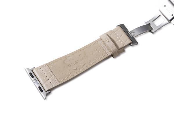 GRAMASから色付けやコーティングにこだわった オリジナル クロコ型押しレザー使用 Apple Watch Bandが9月28日発売