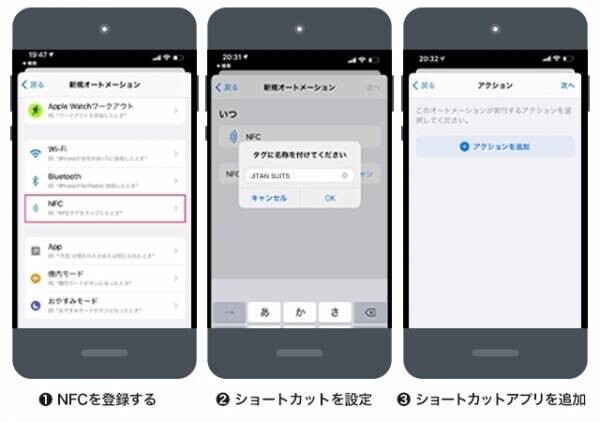 スーツの「ボタン」に&amp;ldquo;スマホをかざすだけ&amp;rdquo;でアプリが即起動！ 好みのアプリをボタンに登録、自分専用デバイスウェア『JITAN SUIT(ジタンスーツ)』を開発