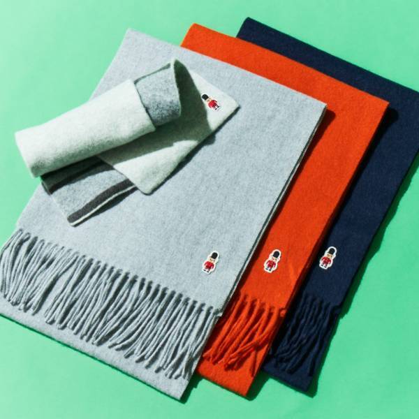 MACKINTOSH PHILOSOPHY(マッキントッシュ フィロソフィー) 大人にお勧め、バッキンガムベアシリーズのマフラー新作をリリースーMOONBATー