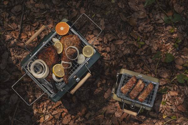 わずか20秒で準備完了、ケース型グリル「KENLUCK GRILL」販売開始