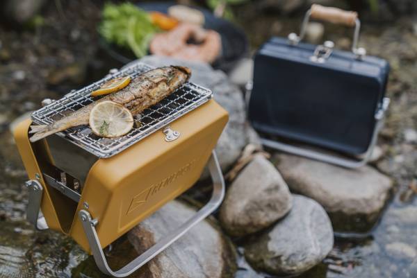 わずか20秒で準備完了、ケース型グリル「KENLUCK GRILL」販売開始