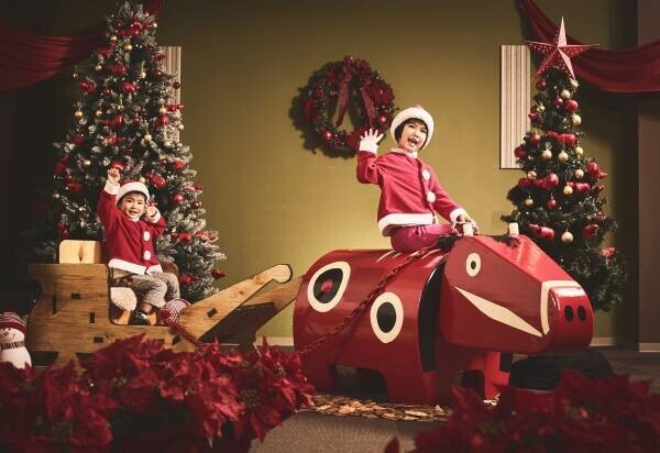 【磐梯山温泉ホテル】「赤べこクリスマス」開催！会津の郷土玩具「赤べこ」をテーマにフォトスポットやクリスマスツリーを展開｜期間：2021年12月18日～25日