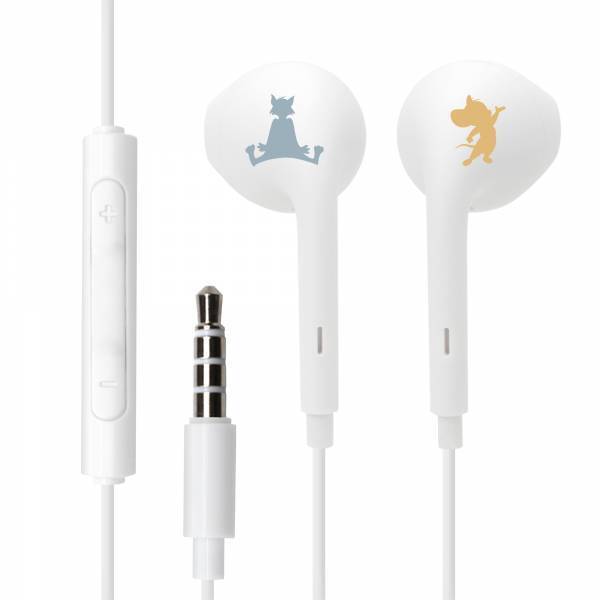 「トムとジェリー」キャラクターデザインと「バットマン」ロゴデザインのステレオイヤホン 3.5mm イヤホンプラグを新発売