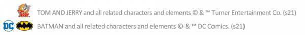 「トムとジェリー」キャラクターデザインと「バットマン」ロゴデザインのステレオイヤホン 3.5mm イヤホンプラグを新発売