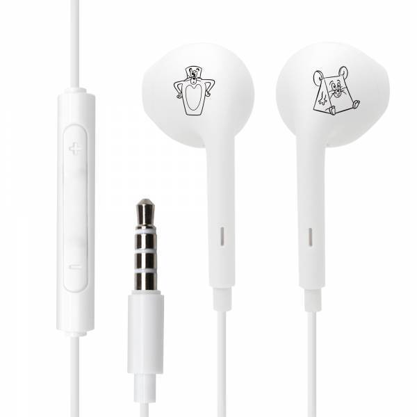 「トムとジェリー」キャラクターデザインと「バットマン」ロゴデザインのステレオイヤホン 3.5mm イヤホンプラグを新発売
