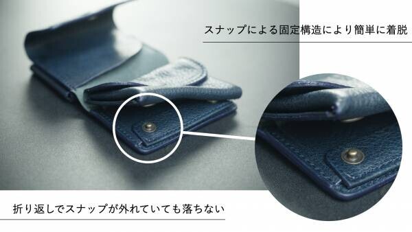 Makuakeで人気の国産レザーミニマルウォレット「Kumi wallet」発売開始！