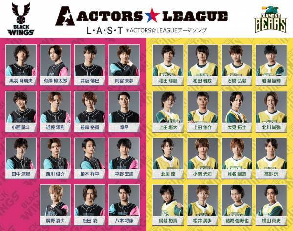 野球をこよなく愛する超人気俳優軍団「ACTORS☆LEAGUE」初の応援ソング集が12月発売決定！「明るく前向きで、未来を信じられるような曲を書きました」by城田優