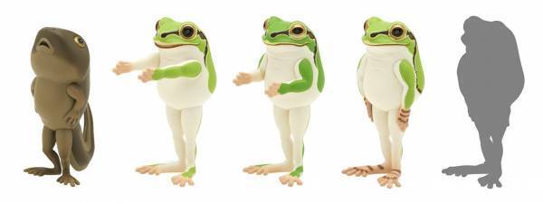 【キタンクラブ】姿勢良く整列する姿がシュール！カプセルトイ「並べ隊 整列アマガエル」は9月18日（土）発売！