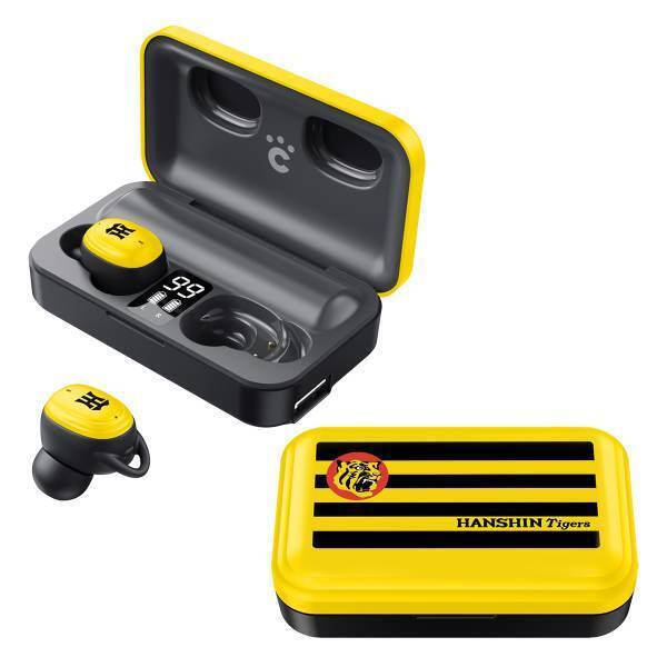 【新商品】フルワイヤレスイヤホン「cheero  阪神タイガース完全ワイヤレスイヤホン 」