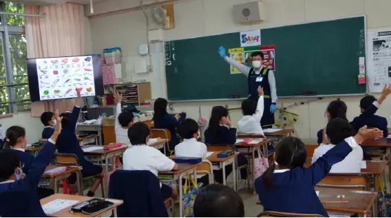 【ライフ】コロナ禍でも元気いっぱい！ 2021年度ライフ出前授業に25,099名が参加！