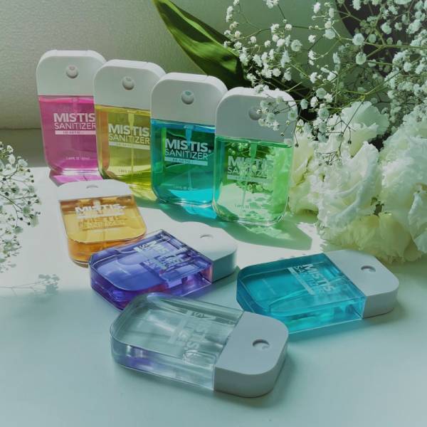 サステナブルなノベルティアイテム「オリジナルデザイン除菌スプレー」がクリアボトルとアロマの香り付けにも対応スタート