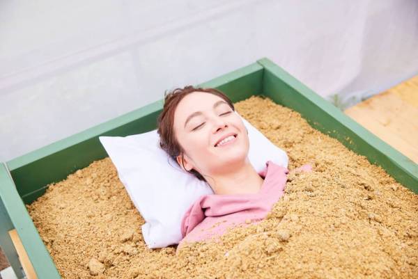 【リゾナーレ那須】米ぬかや籾殻を使用した、50℃前後の温度になるぼかし風呂に全身つかり、体をじんわりあたためる「ぼかしバスタイム」初開催｜期間：2023年1月11日～3月15日