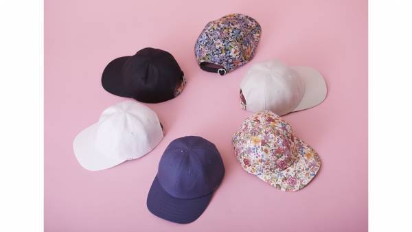 nuage(ニュアージュ)×LIBERTY FABRICS（リバティ・ファブリックス）春のプリント帽子新作ご紹介【MOONBAT】