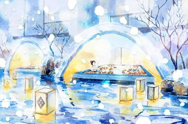 【界 津軽】～冬を楽しむ「かまくら露天風呂」誕生～津軽の四季と伝統工芸を愛でる大浴場 2022年11月にリニューアルオープン｜リニューアル日：2022年11月25日