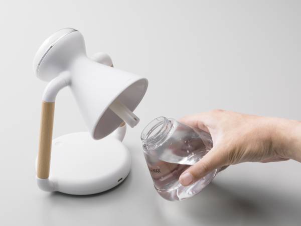 【新商品】加湿しながら携帯の充電もできる、一台二役のワイヤレス充電＆卓上加湿器 Humi+(ヒューミープラス)　10月24日(月)販売開始