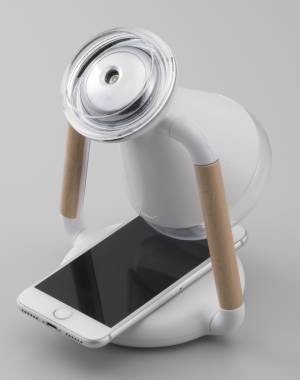 【新商品】加湿しながら携帯の充電もできる、一台二役のワイヤレス充電＆卓上加湿器 Humi+(ヒューミープラス)　10月24日(月)販売開始