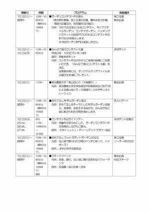 3年ぶりの現地開催！第20回「日比谷公園ガーデニングショー2022」見どころ、イベント詳細ご紹介！