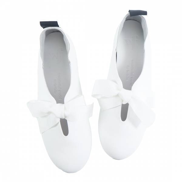 靴パーツの8割をサスティナブルな素材に【wf／ダブリューエフ】デビュー。フラットシューズ2型発売