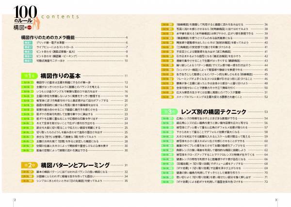 【11月24日発売】写真撮影時の構図に関するポイントを、10０のルールでわかりやすく解説