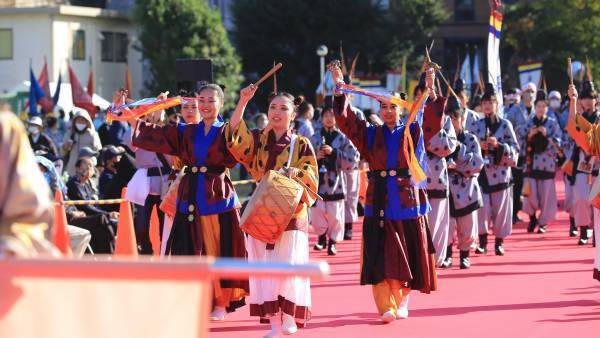 「四天王寺ワッソ2022」大阪国際大学・大阪国際大学短期大学部 学生10名が舞姫として演舞