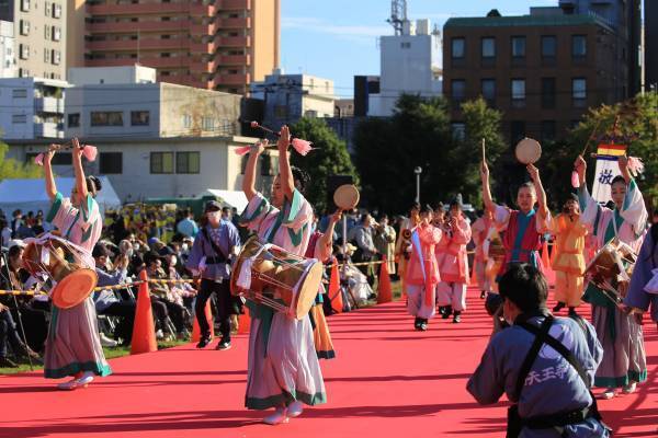 「四天王寺ワッソ2022」大阪国際大学・大阪国際大学短期大学部 学生10名が舞姫として演舞