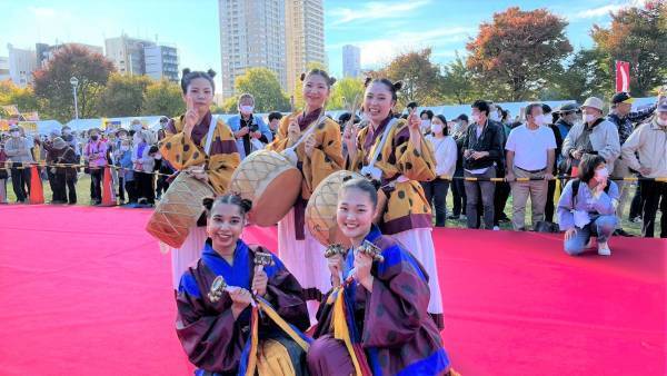 「四天王寺ワッソ2022」大阪国際大学・大阪国際大学短期大学部 学生10名が舞姫として演舞