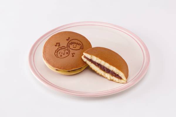 MARUKO&COJICOJI × 口福堂 まる子とコジコジの焼印が押されたコラボどら焼が登場! 4月1日より、口福堂各店で販売開始