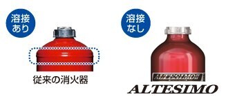 アルミ製の美しい消火器 「アルテシモⅡ」、優れた工業製品として 『みやぎ優れMONO』に認定