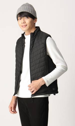 ＜洋服の青山＞ 省エネ・節電対策に、20秒ですばやく衣服内を温めるカーボンヒーター内蔵ベストを全店に拡大して販売開始