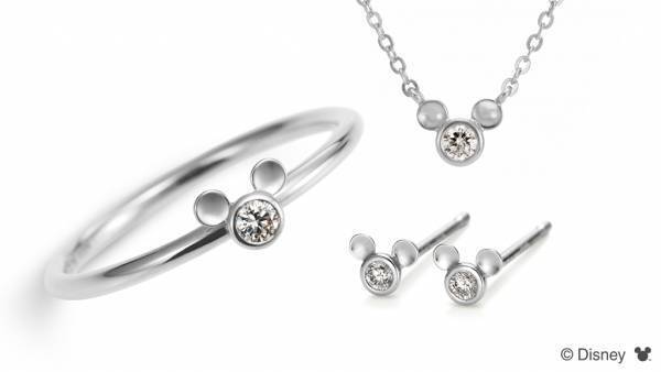 【ディズニー】クリスマス新作『Mickey Mouse Smile』 ハーフエタニティリング、ブレスレットを11月18日発売 「ミッキーマウス」のアイコンをモチーフにダイヤモンドが輝くジュエリー