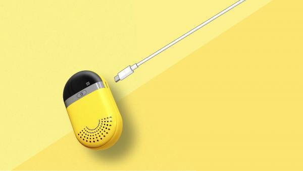 手のひらサイズの充電式消臭機capsule deodorizer「CD-01」がMakuakeに登場しました！