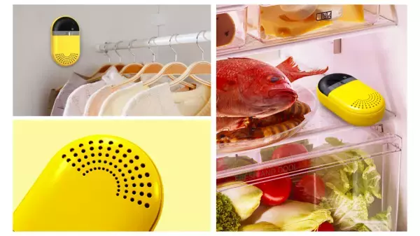 手のひらサイズの充電式消臭機capsule deodorizer「CD-01」がMakuakeに登場しました！