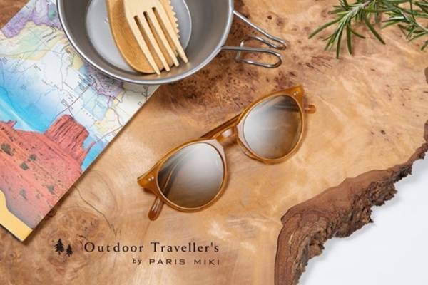 パリミキ　メガネの三城 アウトドアマガジン「ランドネ」とのコラボ企画 第２弾 アウトドア用サングラス 2nd COLLECTION 「Outdoor Traveller’s」発売