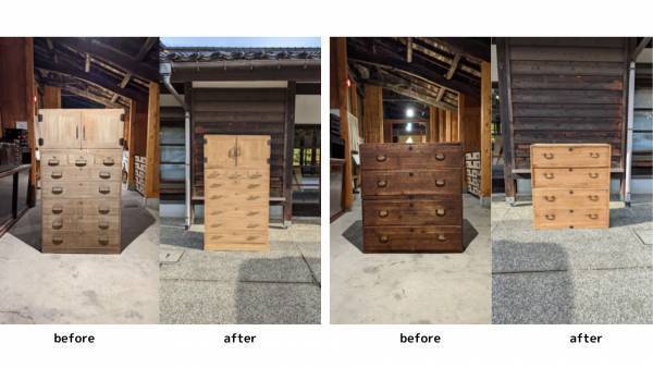 射水市陶房「匠の里」地元の休眠家具を活用しギャラリースペースをリニューアルオープン